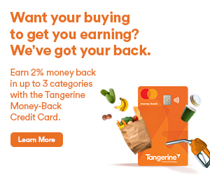 Tangerine Money Back Mastercard